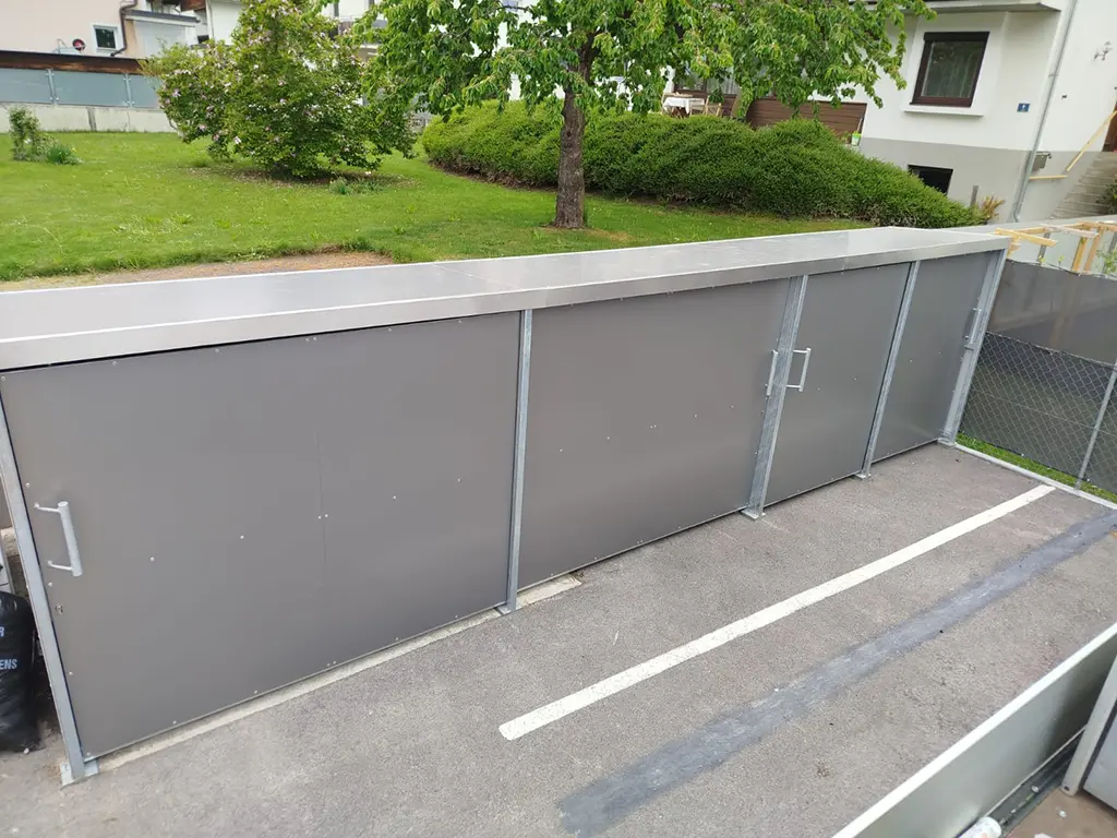 Müllhaus für Hausverwaltung