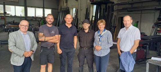Gruppenfoto Besuch Stadträte